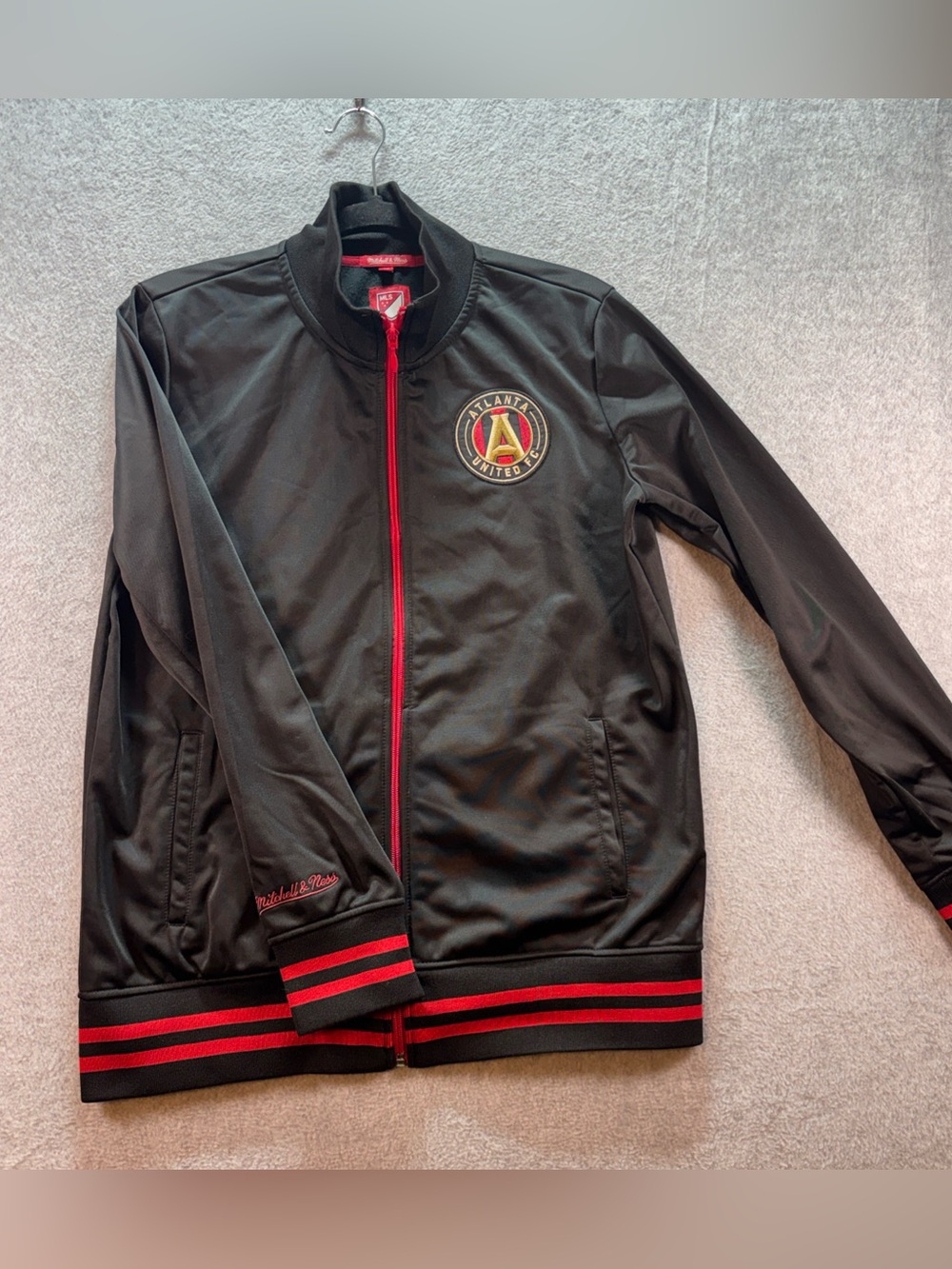 Atlanta United MLS Men's XL Mitchell & Ness Full Zip Jacket